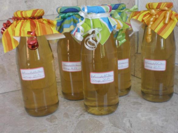 Holunderblütensirup - superschnell und superlecker