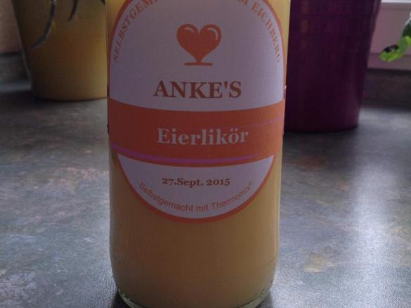 Anke's Eierlikör  Variation aus dem Thermomix Kochbuch