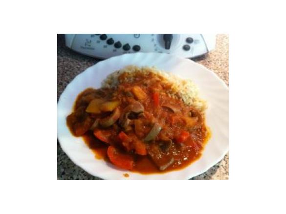 Feurige Paprika-Nieren