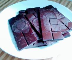 Schokolade Kuvertüre vegan, schnell und leicht gemacht