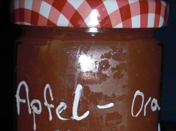 Apfel-Orangen Marmelade 