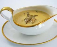 Steinpilz-Rahm-Sauce