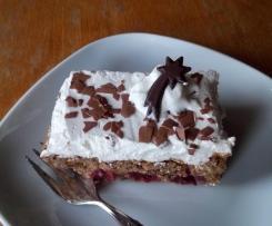 Variation  Schwarzwälder Blechkuchen