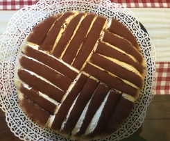 Mohn- Marzipan-Sahne-Kuchen