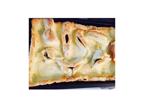 Ofen-Pfannkuchen ohne Zucker (Dutch Babies, ruckzuck)