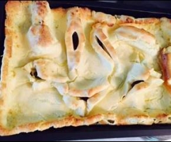 Ofen-Pfannkuchen ohne Zucker (Dutch Babies, ruckzuck)