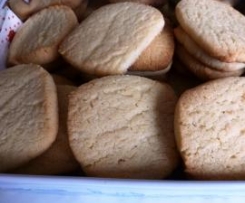 Mandel-Sand-Kekse, sekundenschnell