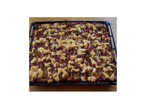 Zwetschgenkuchen mit Streuseln