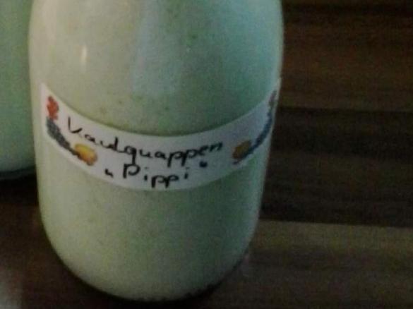 Variation von Frosch-Pippi " Kaulquappen-Pippi "