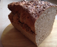 Saftiges Weizenmischbrot