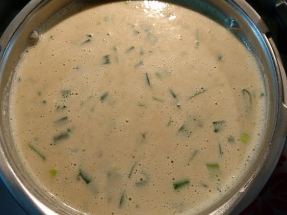 Lauchcreme Suppe