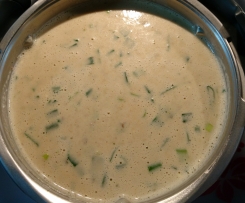 Lauchcreme Suppe