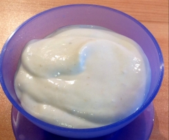 fluffiger Bananenquark