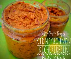 Brotpaste - Kidneybohnen und Kichererbsen