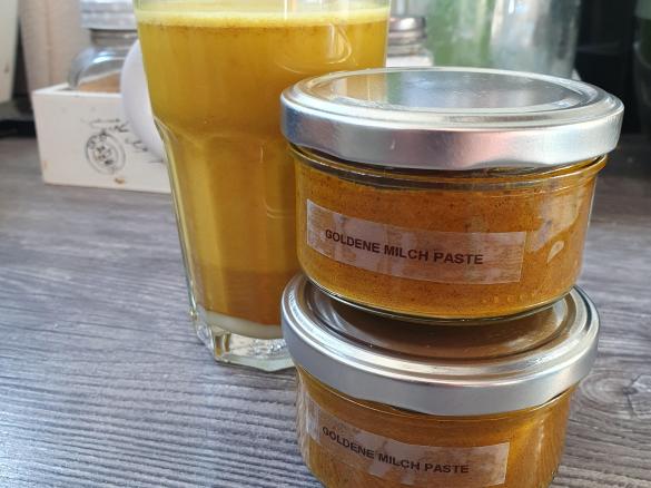 Glücksmixer Kurkuma Paste  - super um den Stoffwechsel anzuregen