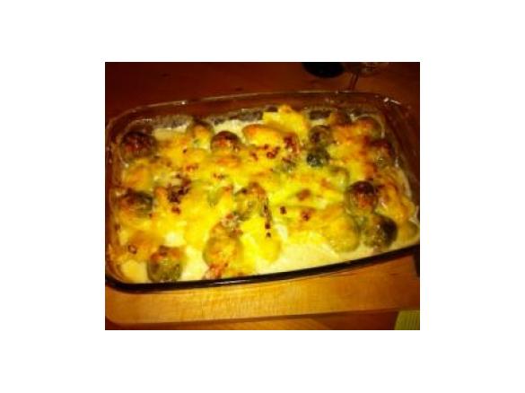 Rosenkohl-Schlemmer-Gratin 