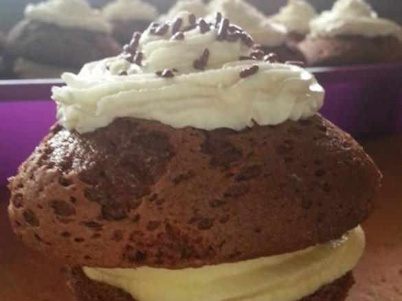 Schwarzwälder-Kirsch-Muffins