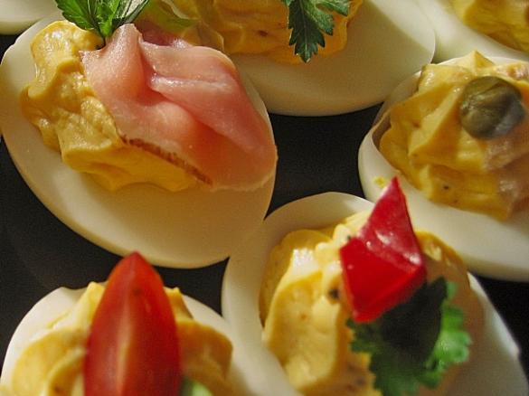 Low Carb Belegte Eier