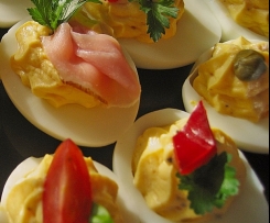 Low Carb Belegte Eier