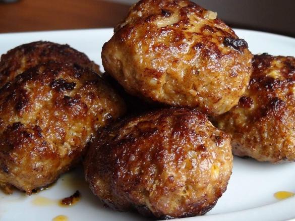 Variation Frikadellen herzhaft aus dem Backofen