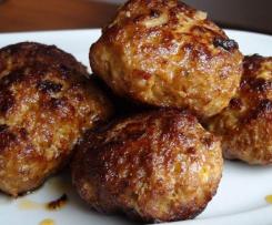 Variation Frikadellen herzhaft aus dem Backofen