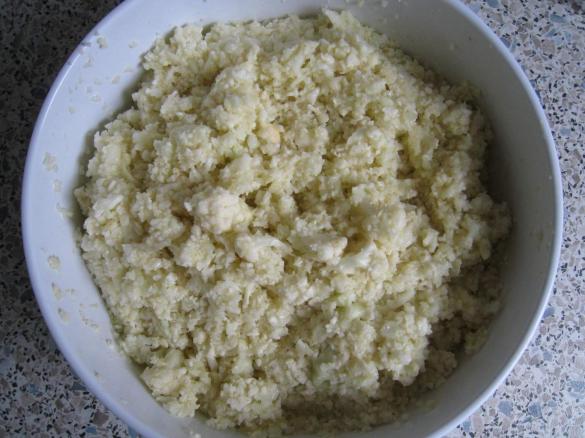 Blumenkohl - Rohkostsalat mit Curry