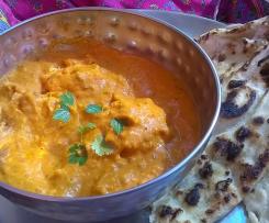 indian butter chicken, murgh makhani, indisches Butterhuhn
