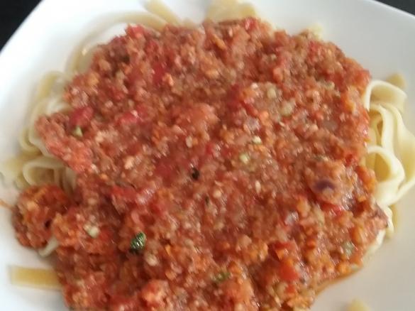 Mediterrane Gemüsesoße