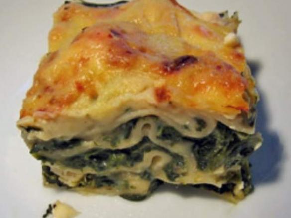 Spinat-Lasagne Low Carb