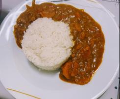 Indisches Gemüsecurry mit Kichererbsen (vegan)