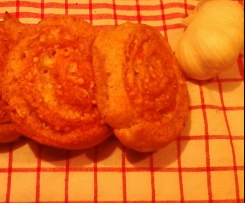 Pikante Knoblauch-Chilie-Schnecken