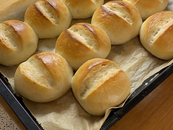 Schnelle Sonntagsbrötchen