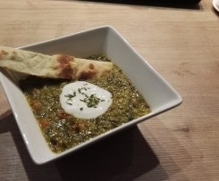 Indische Linsensuppe