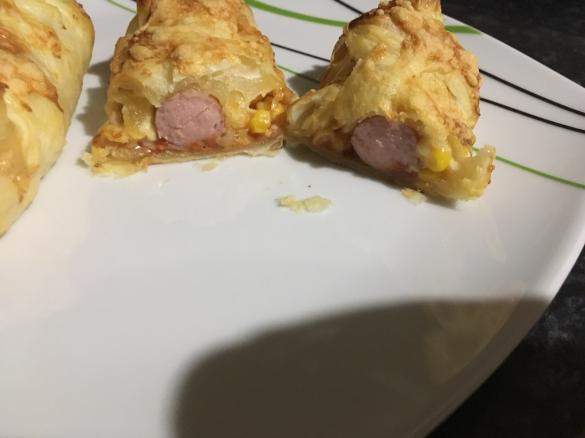 Würstchen im Schlafrock - Pizzastyle