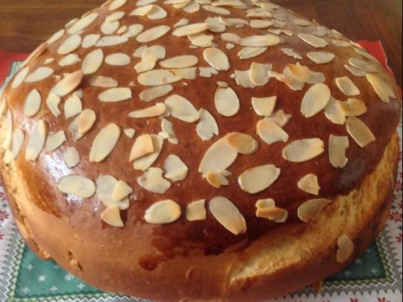 Vasilopita(griechischer Neujahrskuchen)