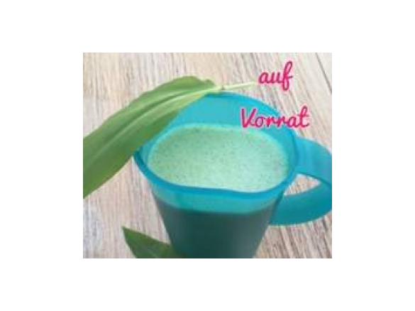 Bärlauch Salatsauce 1 Liter auf Vorrat