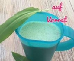 Bärlauch Salatsauce 1 Liter auf Vorrat