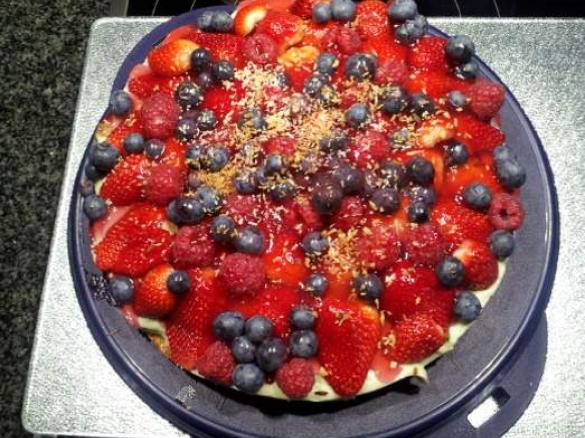 Himmlicher Erdbeerkuchen