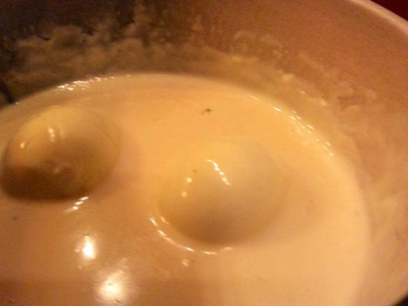 Eier mit Senfsauce (Leichte Variation)