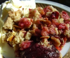 Zwetschgen-Nuss-Crumble