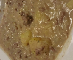 Bamba's Spitzkohl mit Kartoffeln und Hackfleisch 