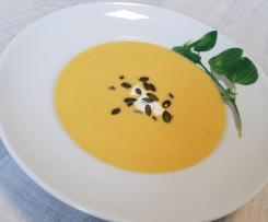 Kürbiscremesuppe