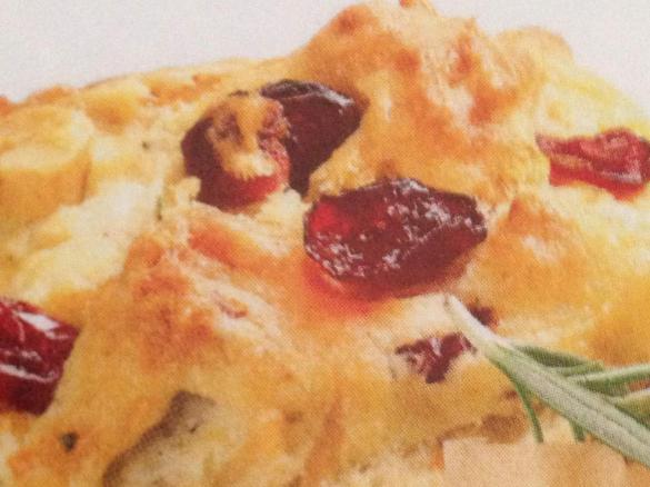 Rosmarin-Cranberry Muffins