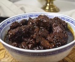 Babi Ketjab (Schweinefleisch süß-sauer indonesisch)