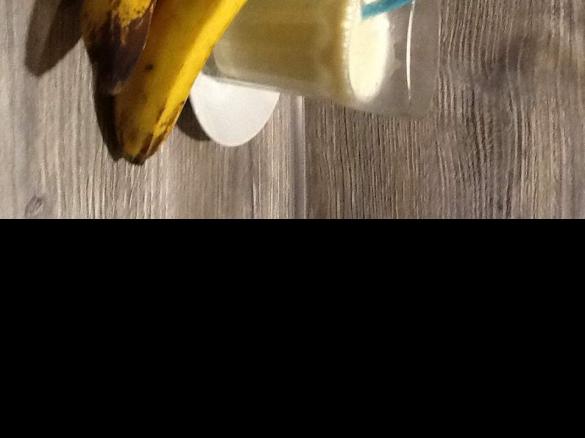 Milchshake Banane natürlich lecker