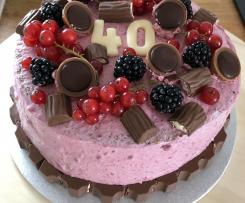 Tortenfüllung Beerenmousse