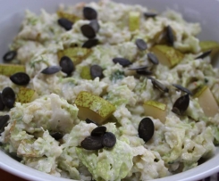 Wirsingsalat mit Birnen