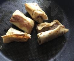 Plinsen mit Hackfüllung