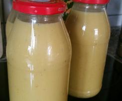 Honig-Senf-Dressing auf Vorrat