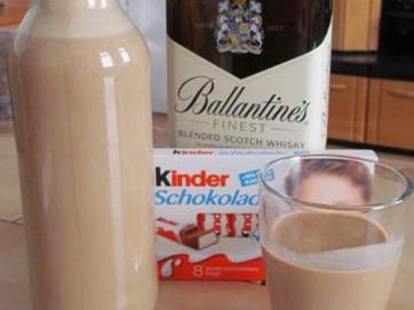 Friedhelms Kinderschokolade-Whisky-Likör 